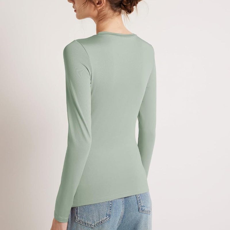 Women's Long Sleeve Crop Tops