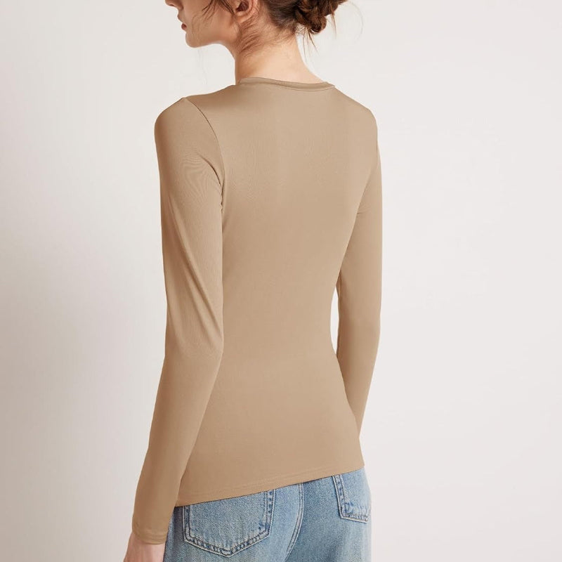 Women's Long Sleeve Crop Tops